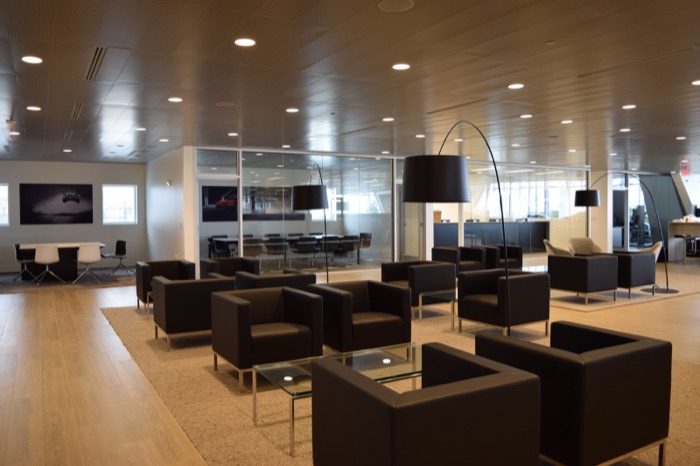 Commercial storefront glazing
